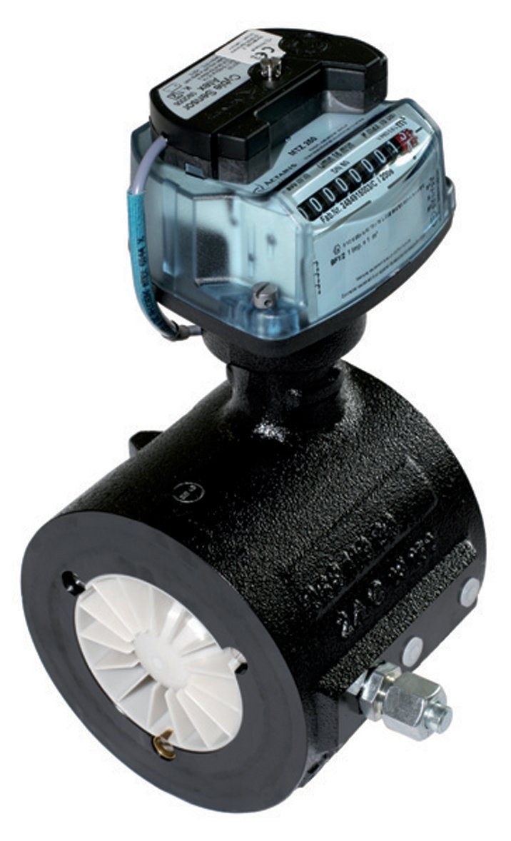 MTZ - Compteur industriel gaz à turbine avec émetteur BF.